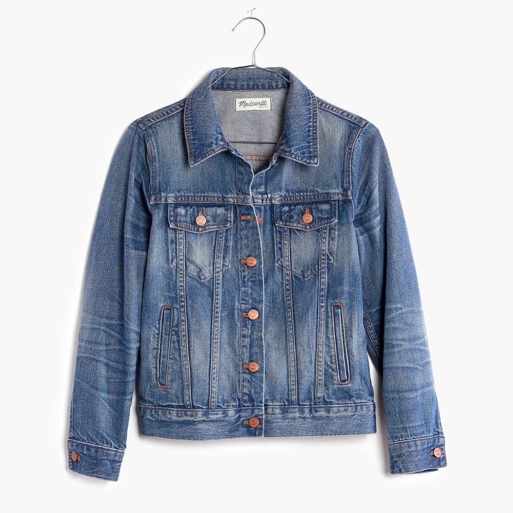 Madewell Jean Jacket in Pinter Wash